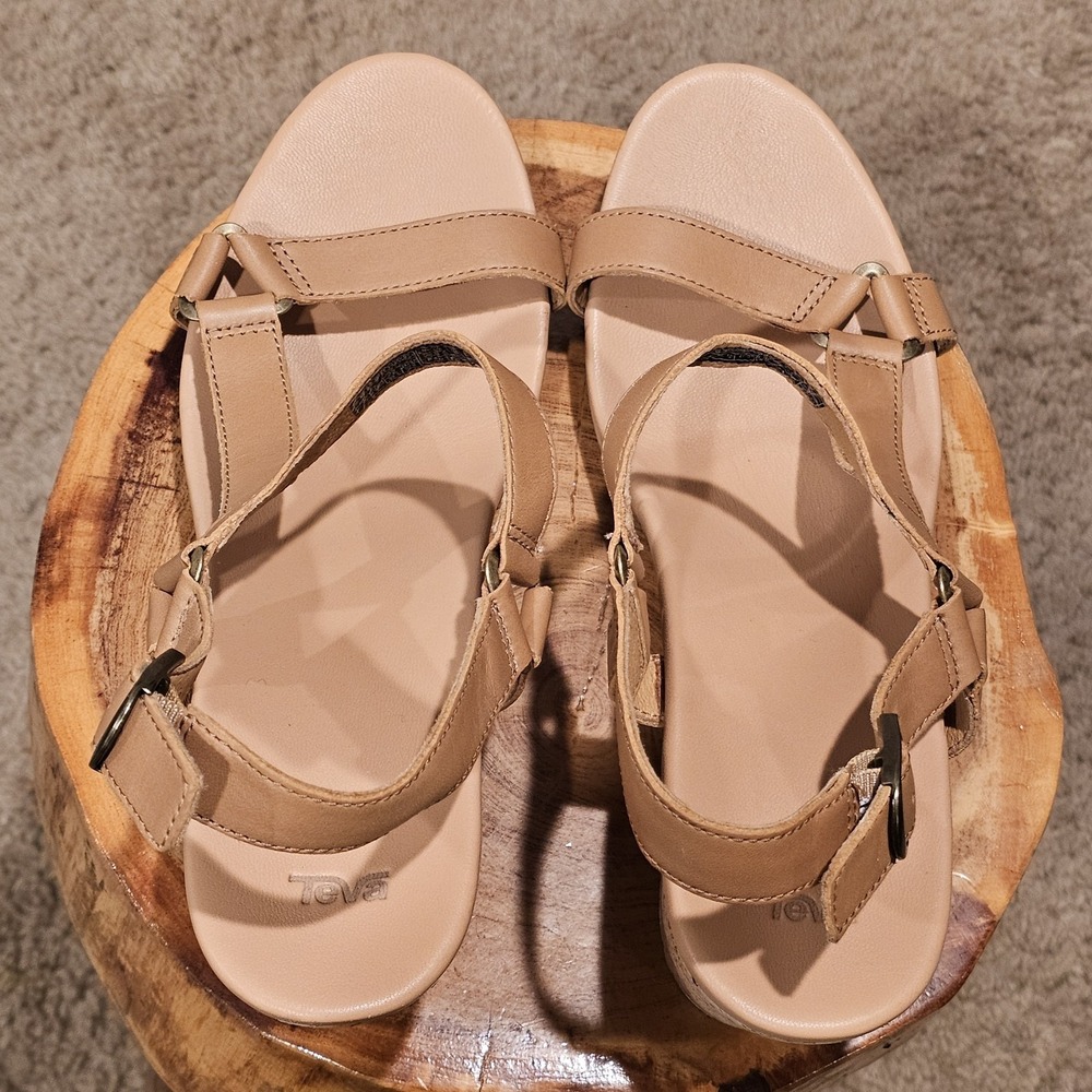 Teva Arrabelle Universal Wedge Sandal Womens Size 11 Buckle Strapy - Picture 5 of 9